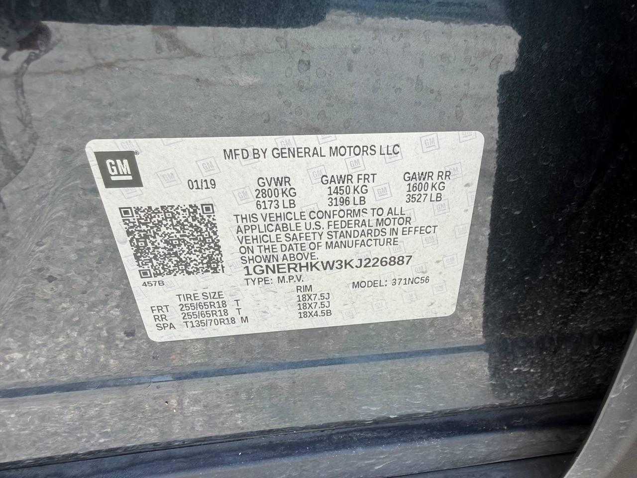 Chevrolet Traverse LT Leather FWD 2019