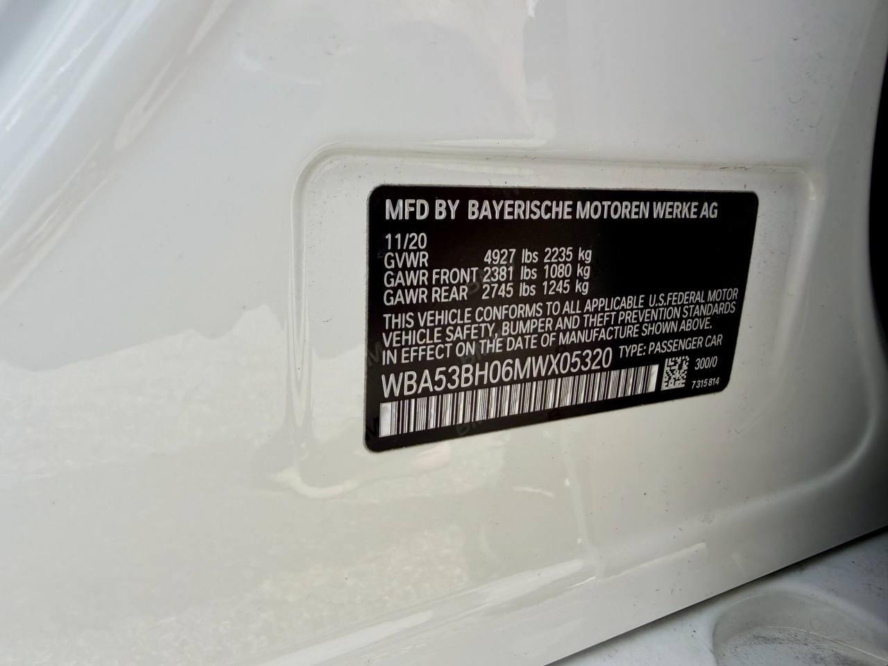 BMW 5-Series 530i 2021