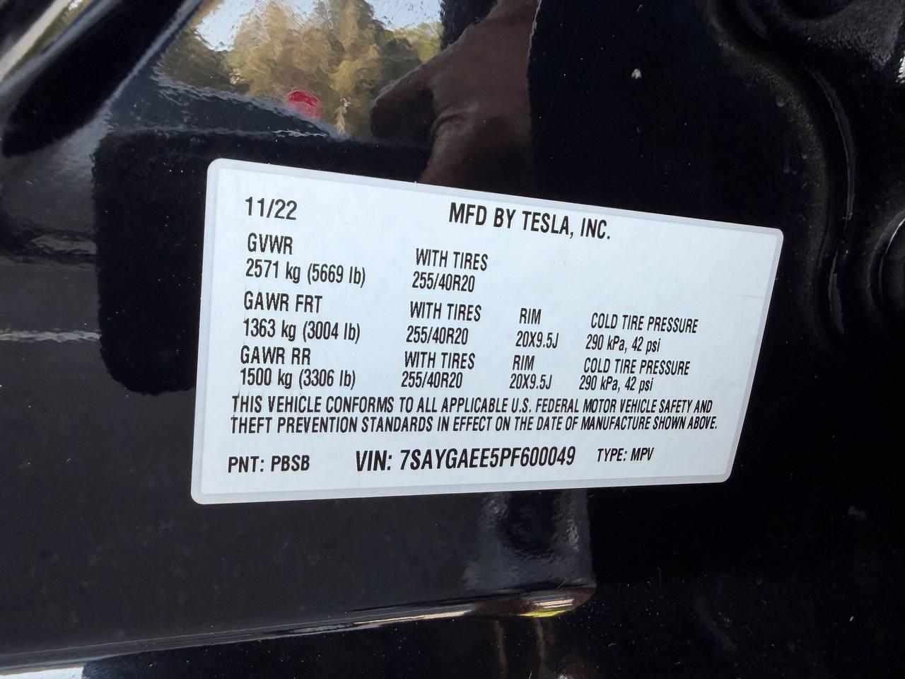 Tesla Model Y Long Range AWD 2023