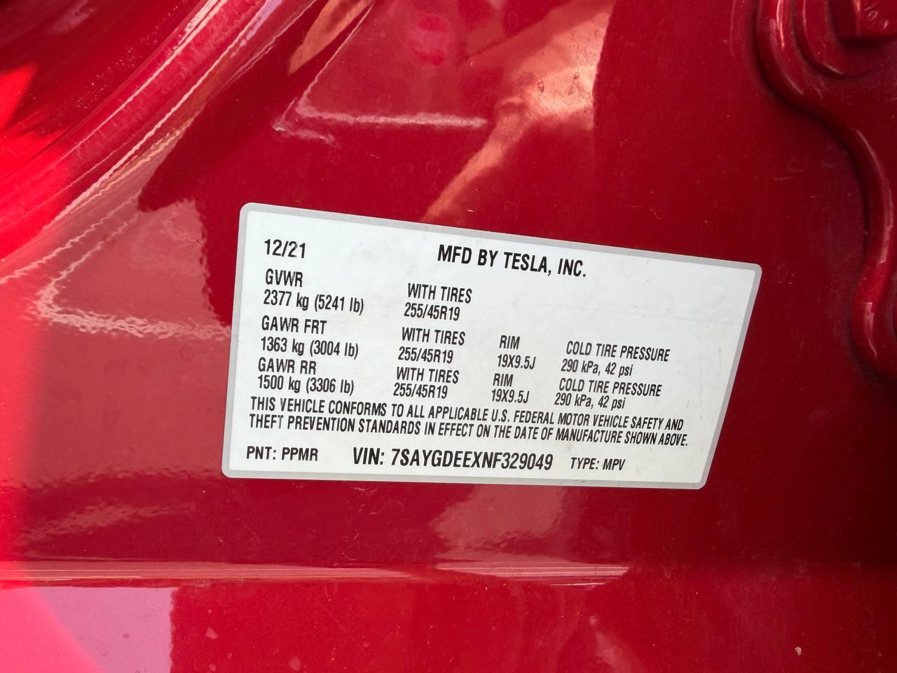 Tesla Model Y Long Range 2022