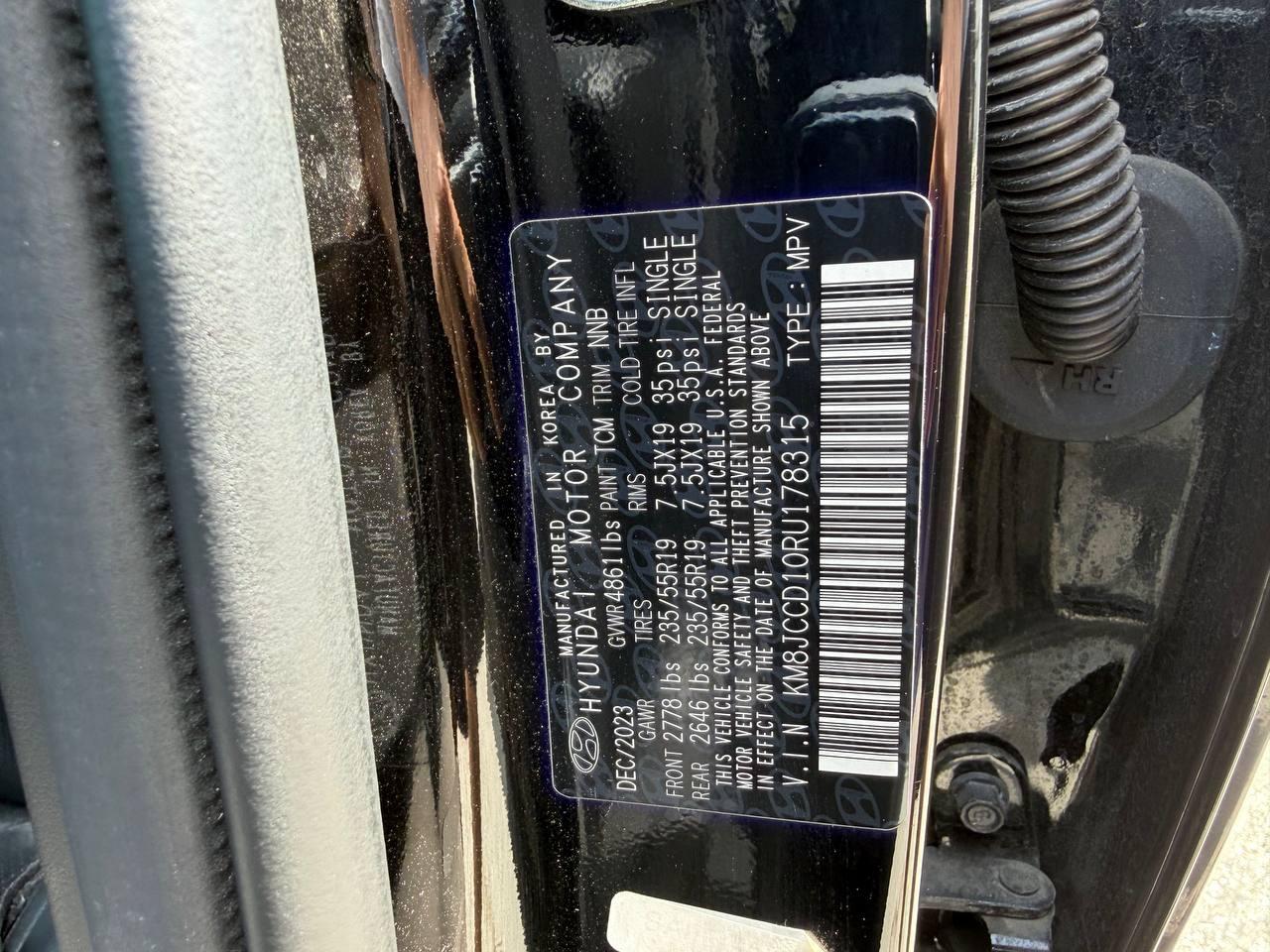 Hyundai Tucson SEL Convenience Hybrid AWD 2024
