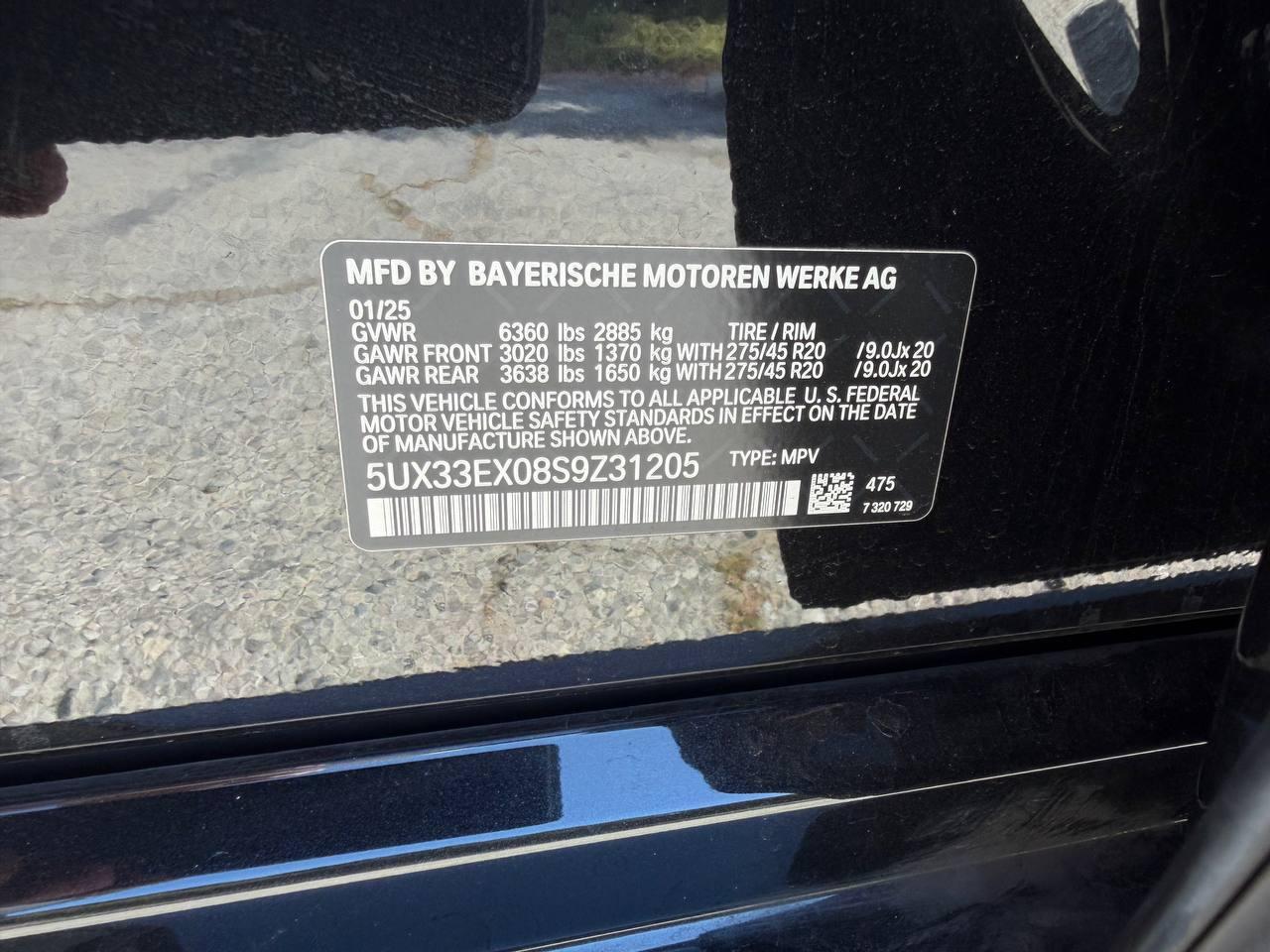 BMW X6 xDrive40i 2025