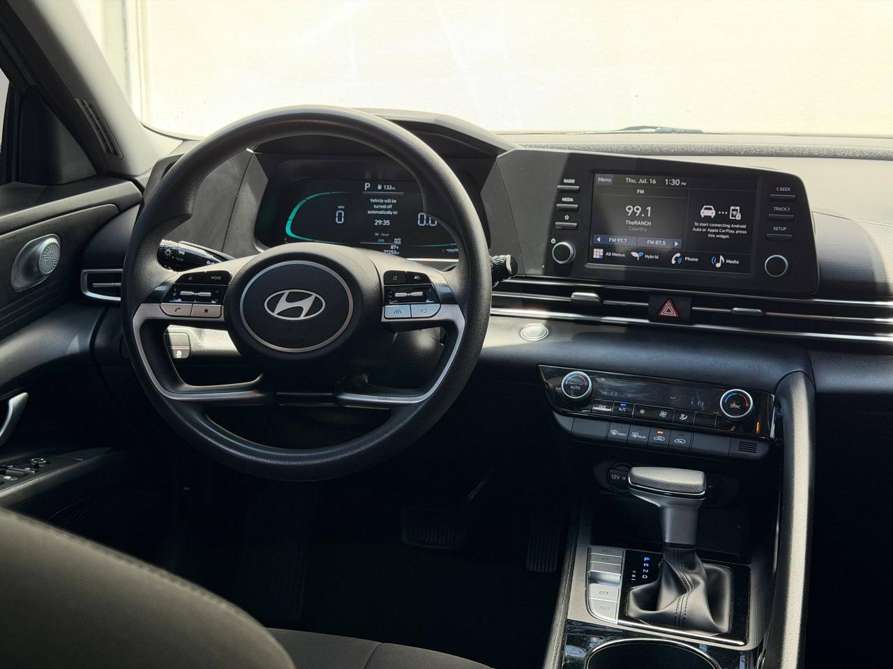 Hyundai Elantra Hybrid Blue 2025