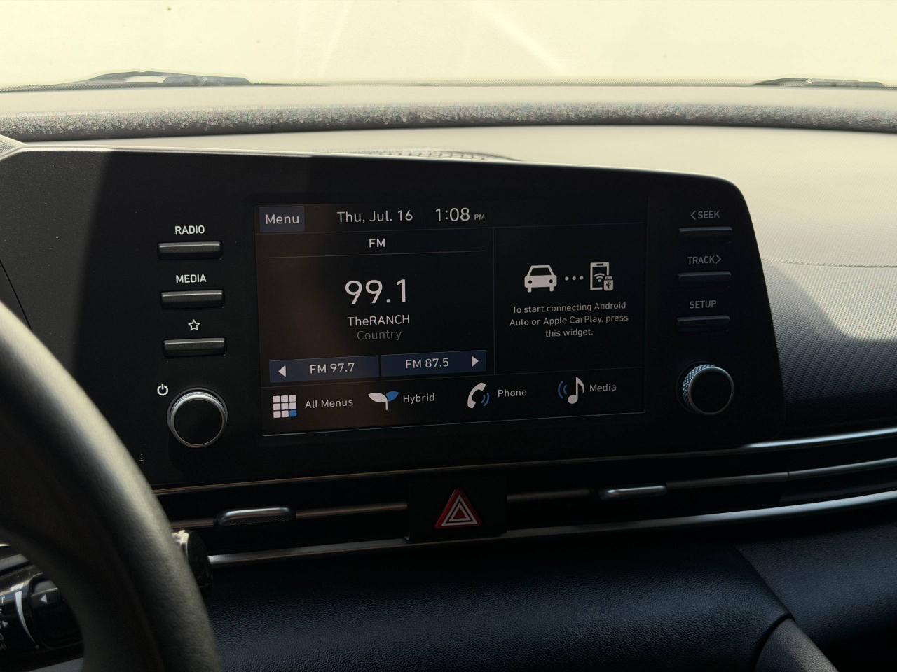 Hyundai Elantra Hybrid Blue 2025