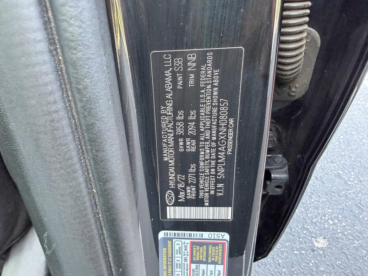 Hyundai Elantra SEL 2022