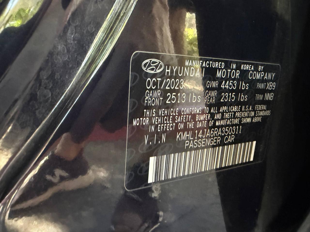 Hyundai Sonata SEL 2024
