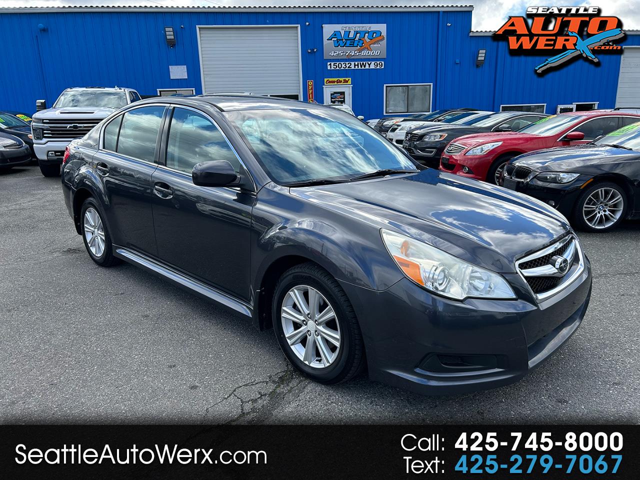 Subaru Legacy 4dr Sdn H4 Auto 2.5i Prem AWP/Pwr Moon 2011 Subaru Legacy 4dr Sdn H4 Auto 2.5i Prem AWP/Pwr Moon 2011