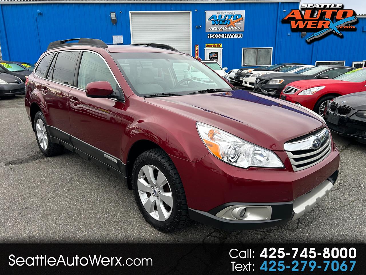 Subaru Outback 4dr Wgn H4 Auto 2.5i Limited Pwr Moon 2011 Subaru Outback 4dr Wgn H4 Auto 2.5i Limited Pwr Moon 2011