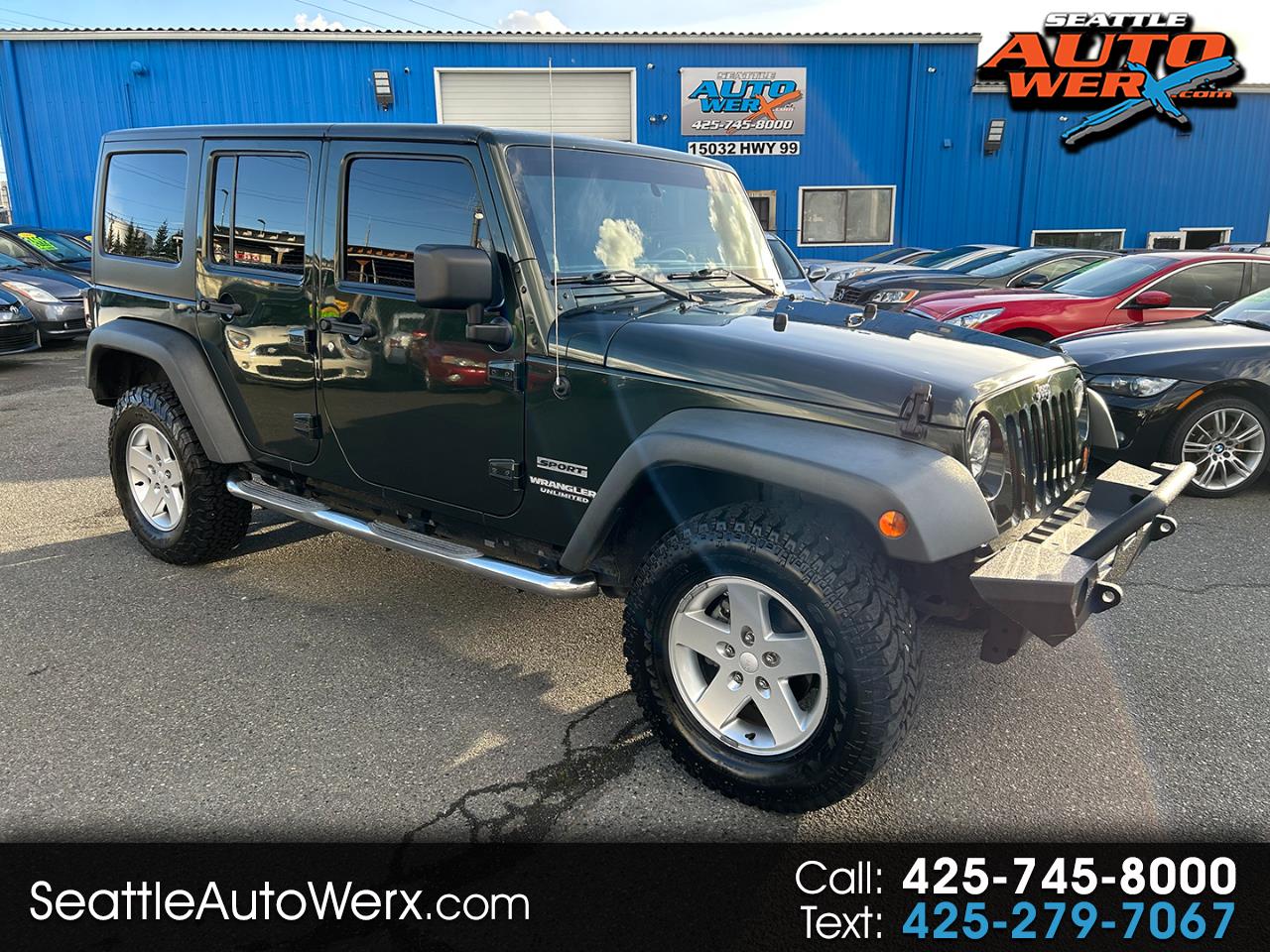 2011 Jeep Wrangler Unlimited 4WD 4dr Sport
