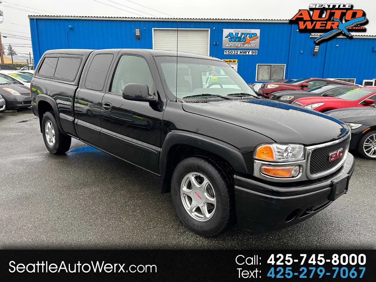 2001 GMC Sierra 1500 Ext Cab 143.5" WB AWD C3