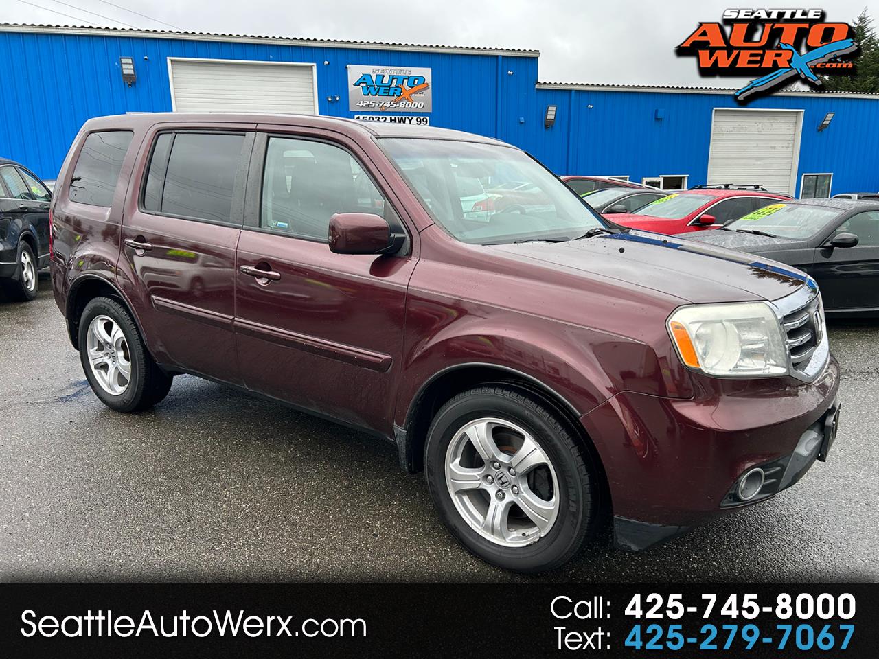 2012 Honda Pilot 4WD 4dr EX-L w/Navi
