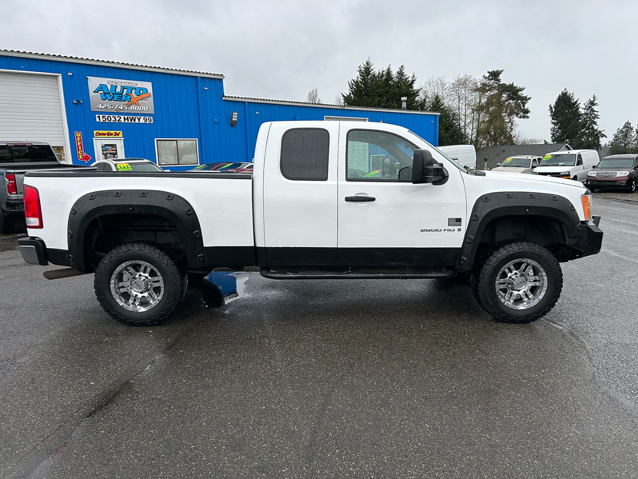GMC Sierra 2500HD 4WD Ext Cab 143.5" Work Truck 2008
