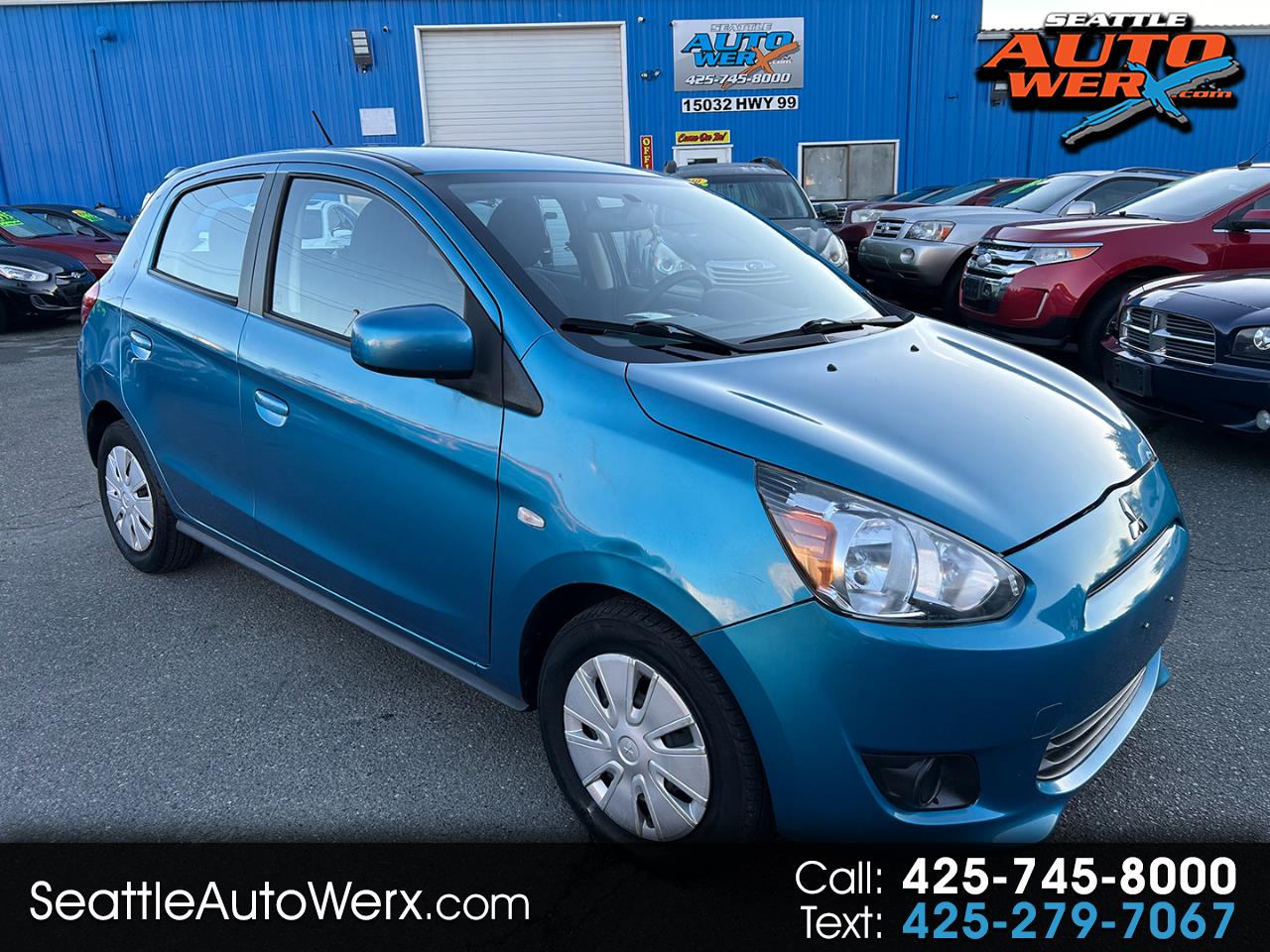 Mitsubishi Mirage 4dr HB CVT DE 2015
