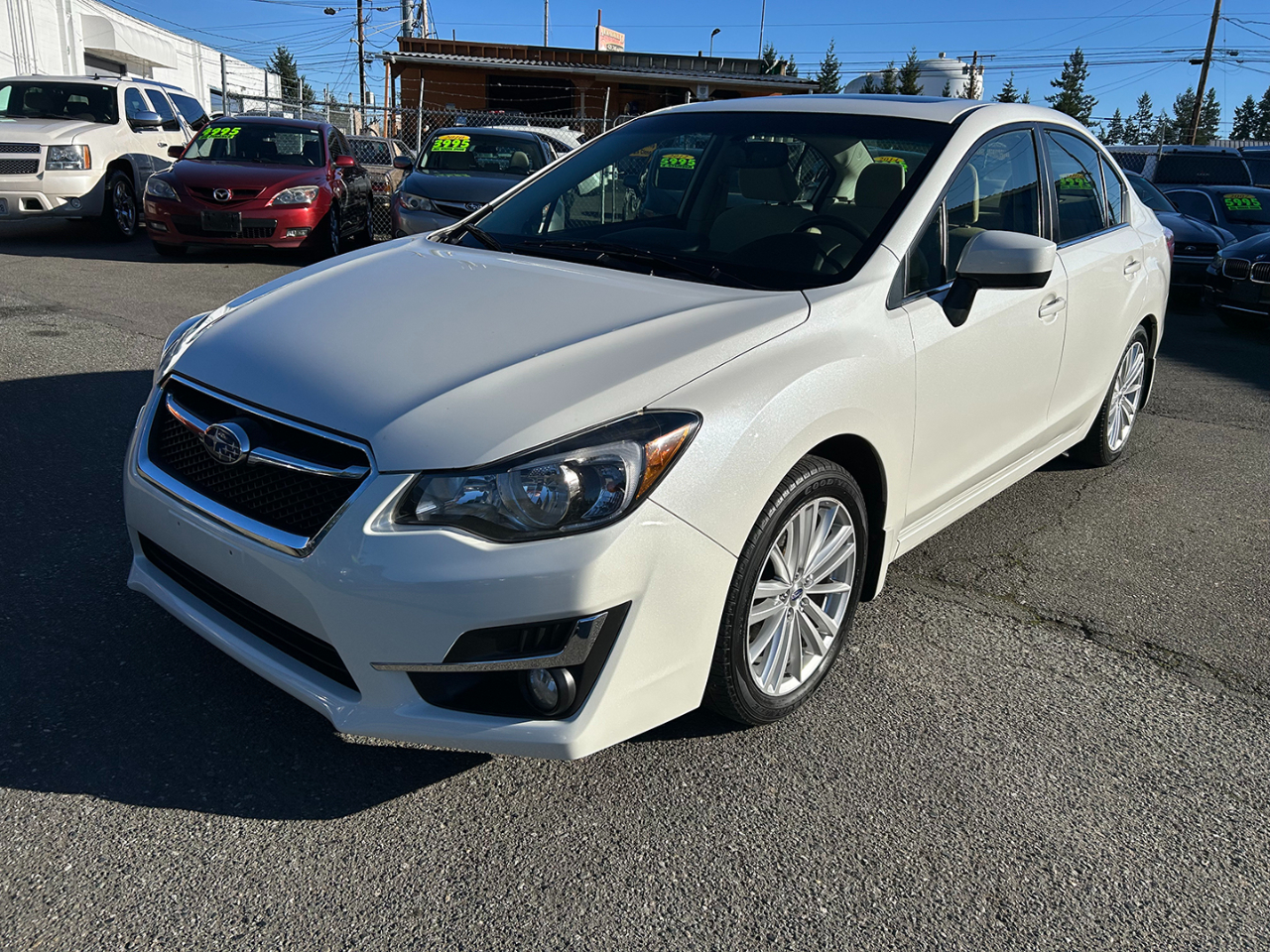 Subaru Impreza Sedan 4dr CVT 2.0i Premium 2016