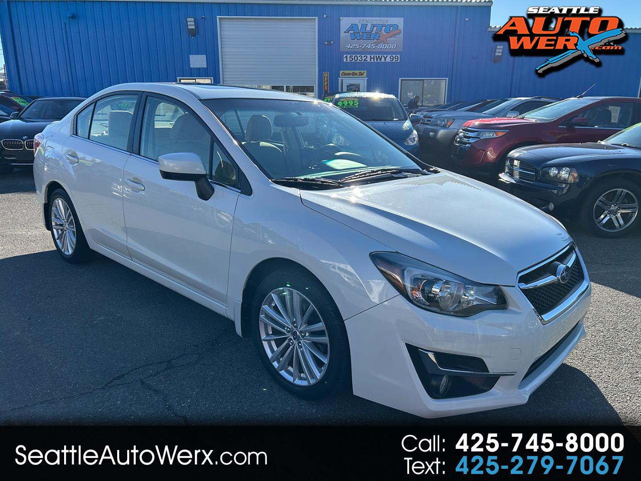 Subaru Impreza Sedan 4dr CVT 2.0i Premium 2016