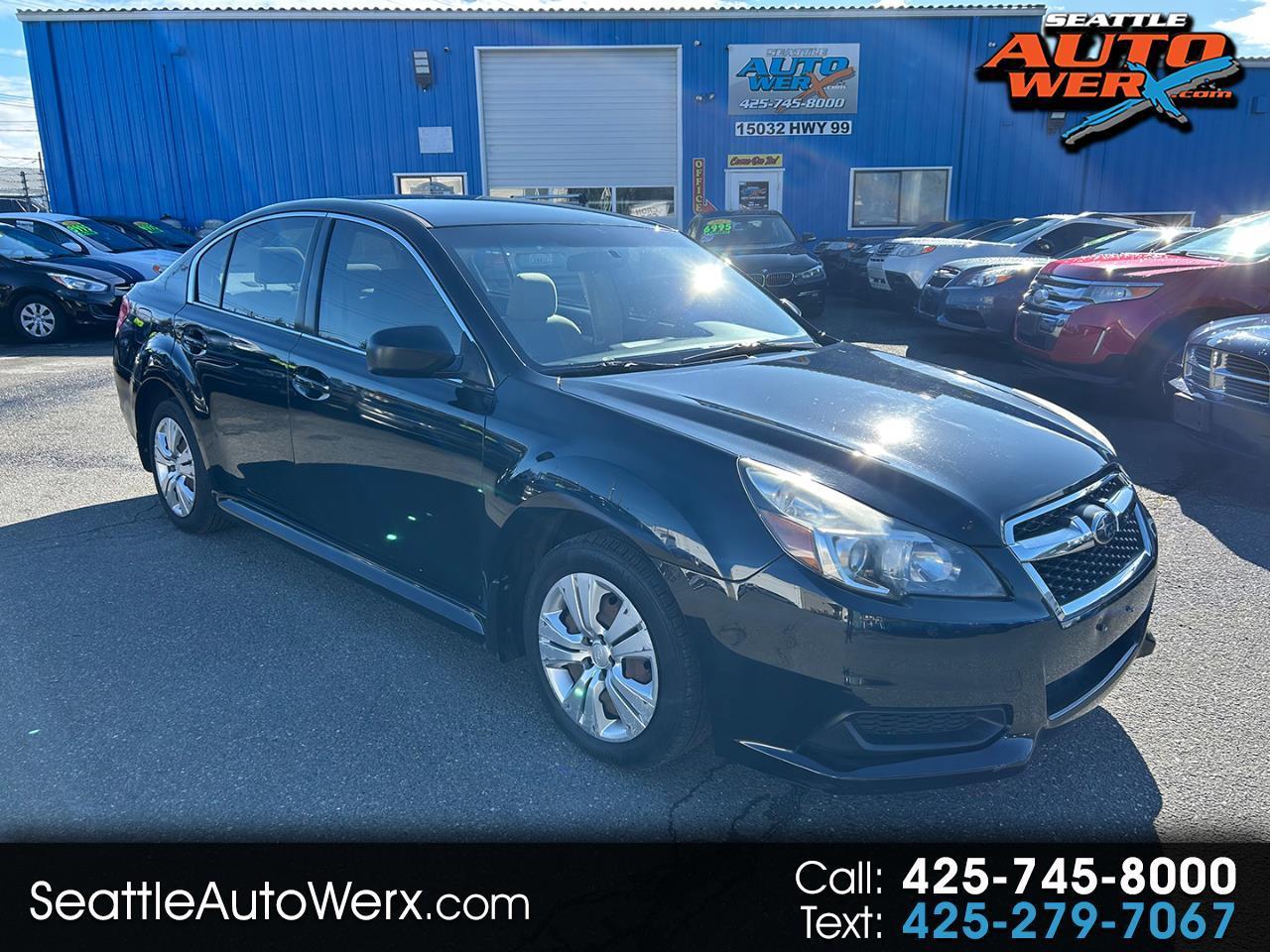 Subaru Legacy 4dr Sdn H4 Auto 2.5i 2013