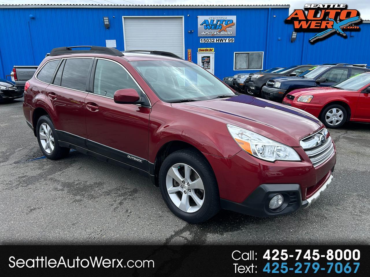 Subaru Outback 4dr Wgn H6 Auto 3.6R Limited 2013