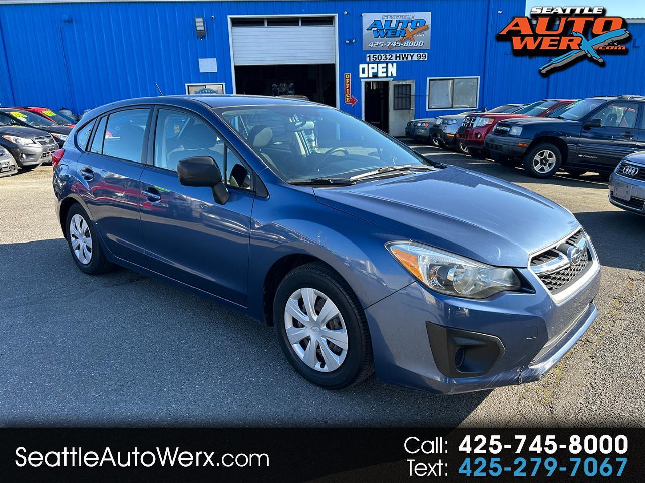 Subaru Impreza Wagon 5dr Man 2.0i 2012