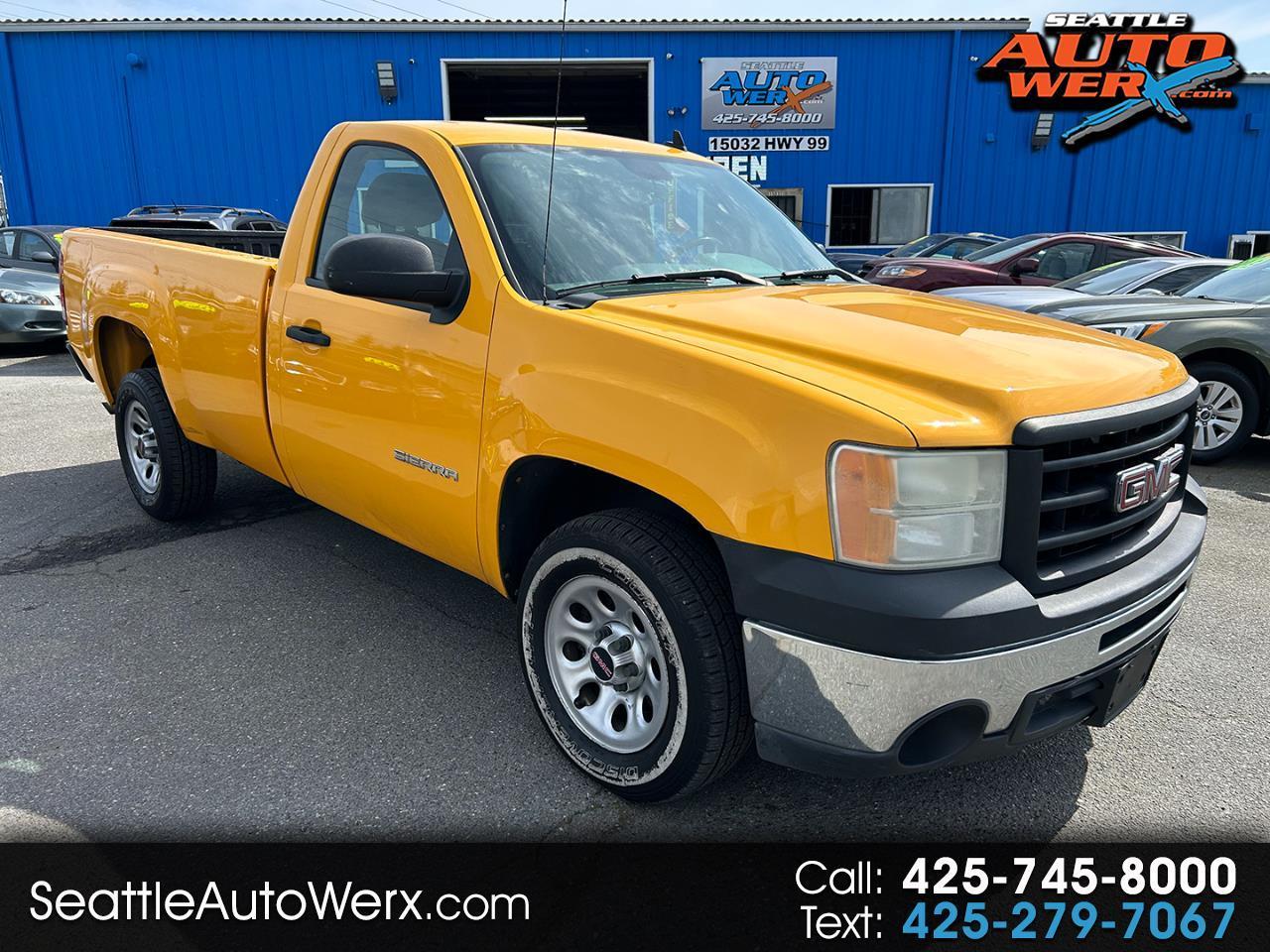 2011 GMC Sierra 1500 2WD Reg Cab 133.0" Work Truck