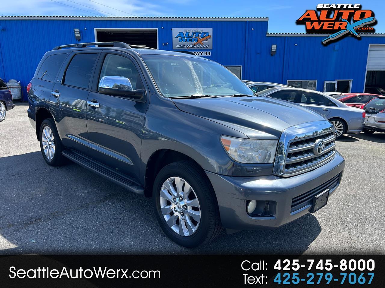 Toyota Sequoia 4WD 4dr LV8 6-Spd AT Platinum (Natl) 2008