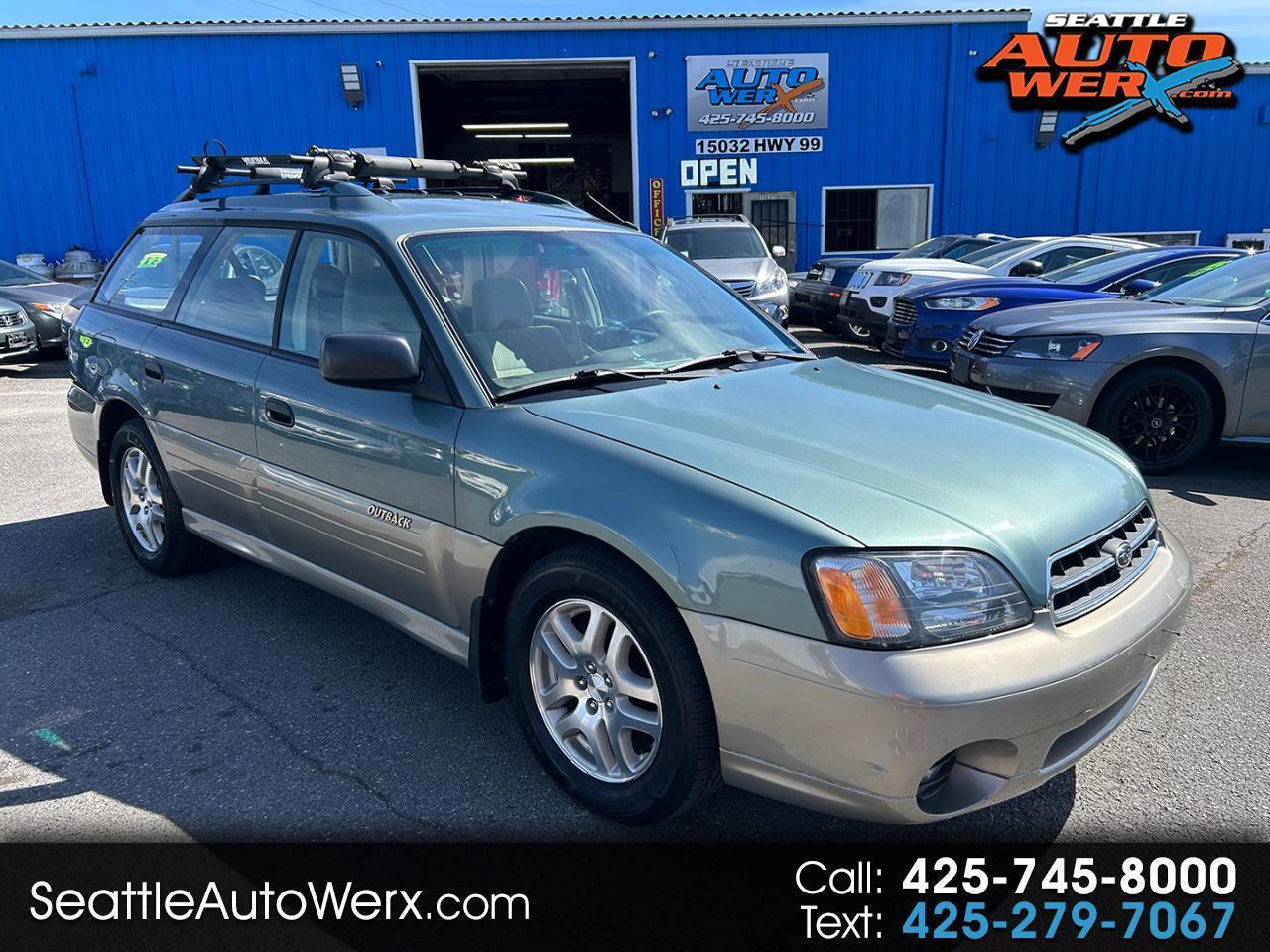 Subaru Legacy Wagon 5dr Outback Auto w/RB Equip 2001