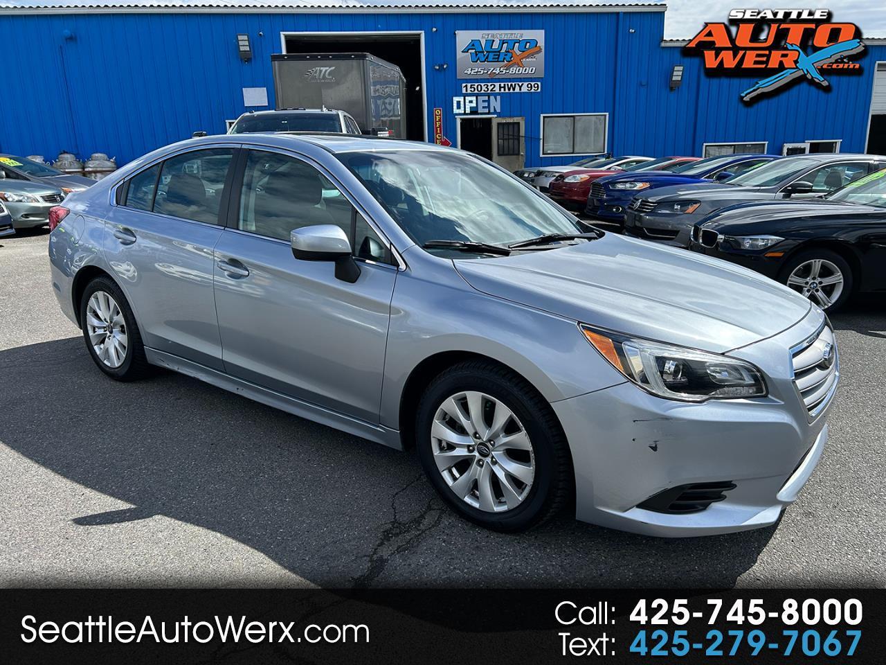 Subaru Legacy 4dr Sdn 2.5i Premium PZEV 2016