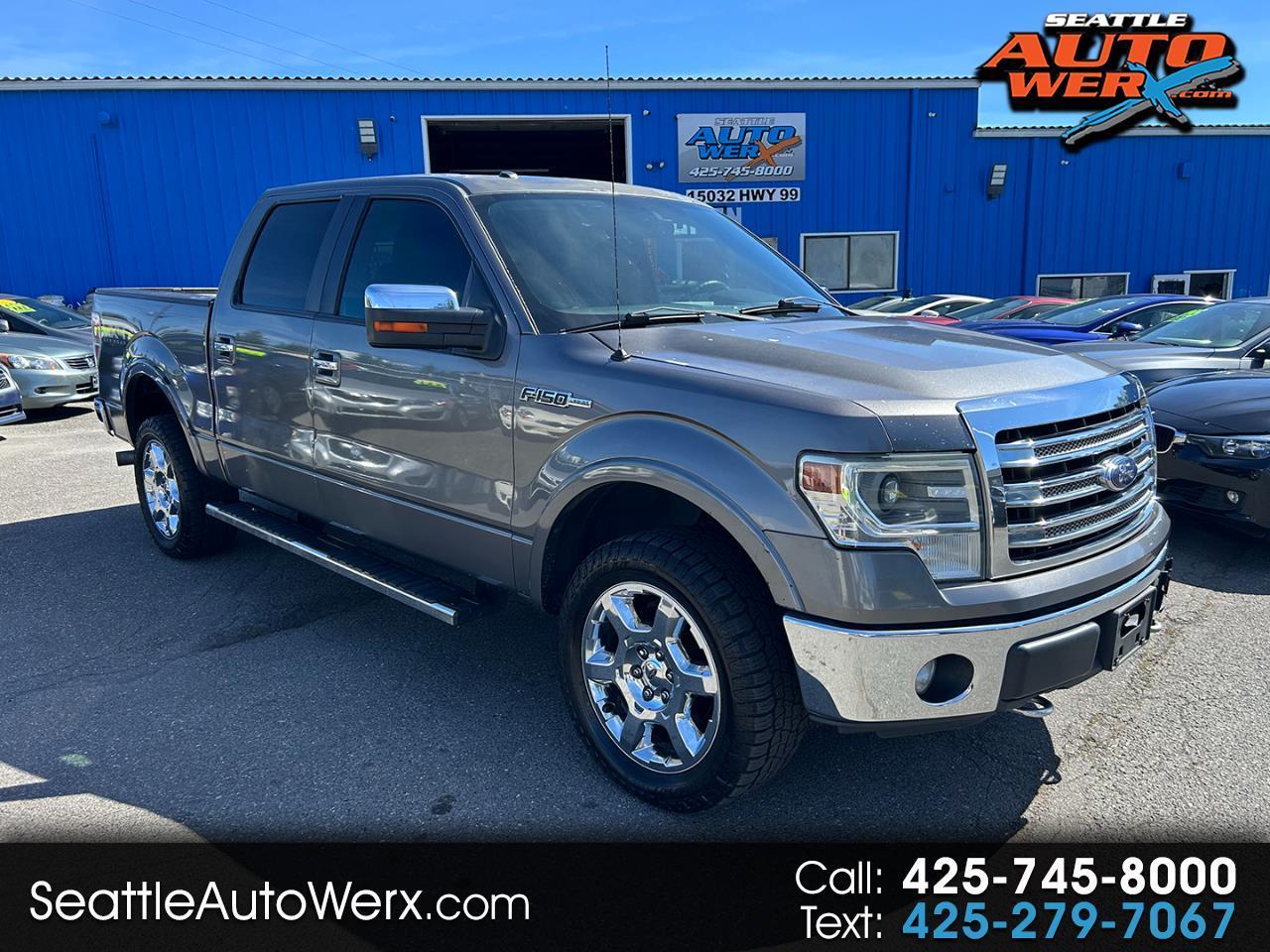 2014 Ford F-150 4WD SuperCrew 145" Platinum