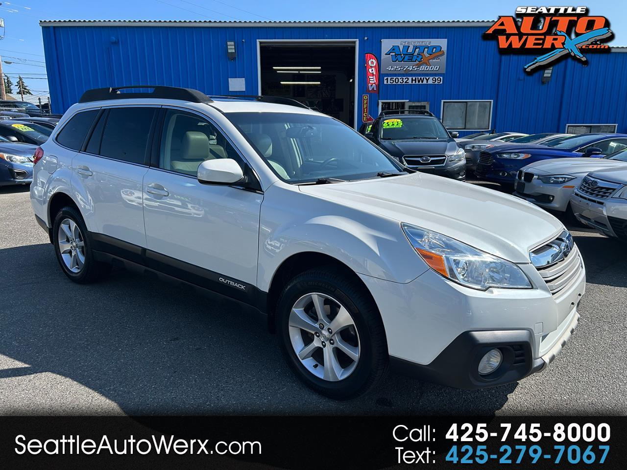 Subaru Outback 4dr Wgn H4 Auto 2.5i Limited 2013