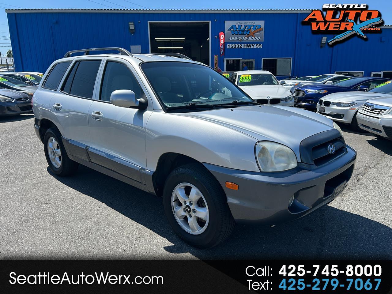 2005 Hyundai Santa Fe 4dr GLS 4WD 2.7L Auto
