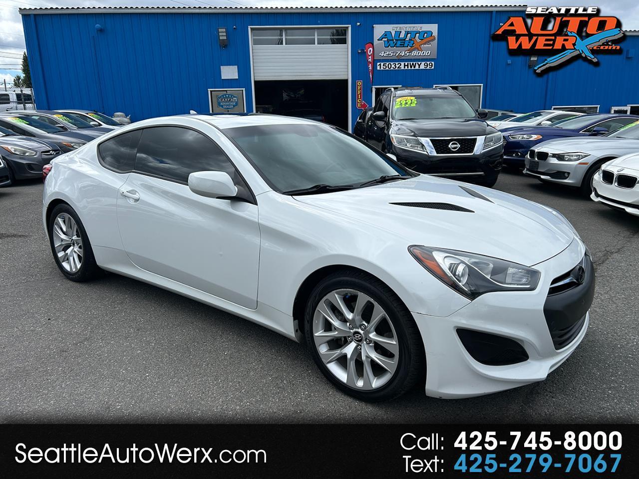 2013 Hyundai Genesis Coupe 2dr I4 2.0T Auto Premium