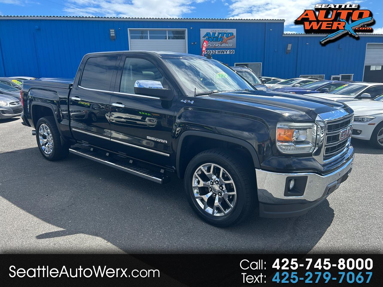 GMC Sierra 1500 4WD Crew Cab 143.5" SLT 2014