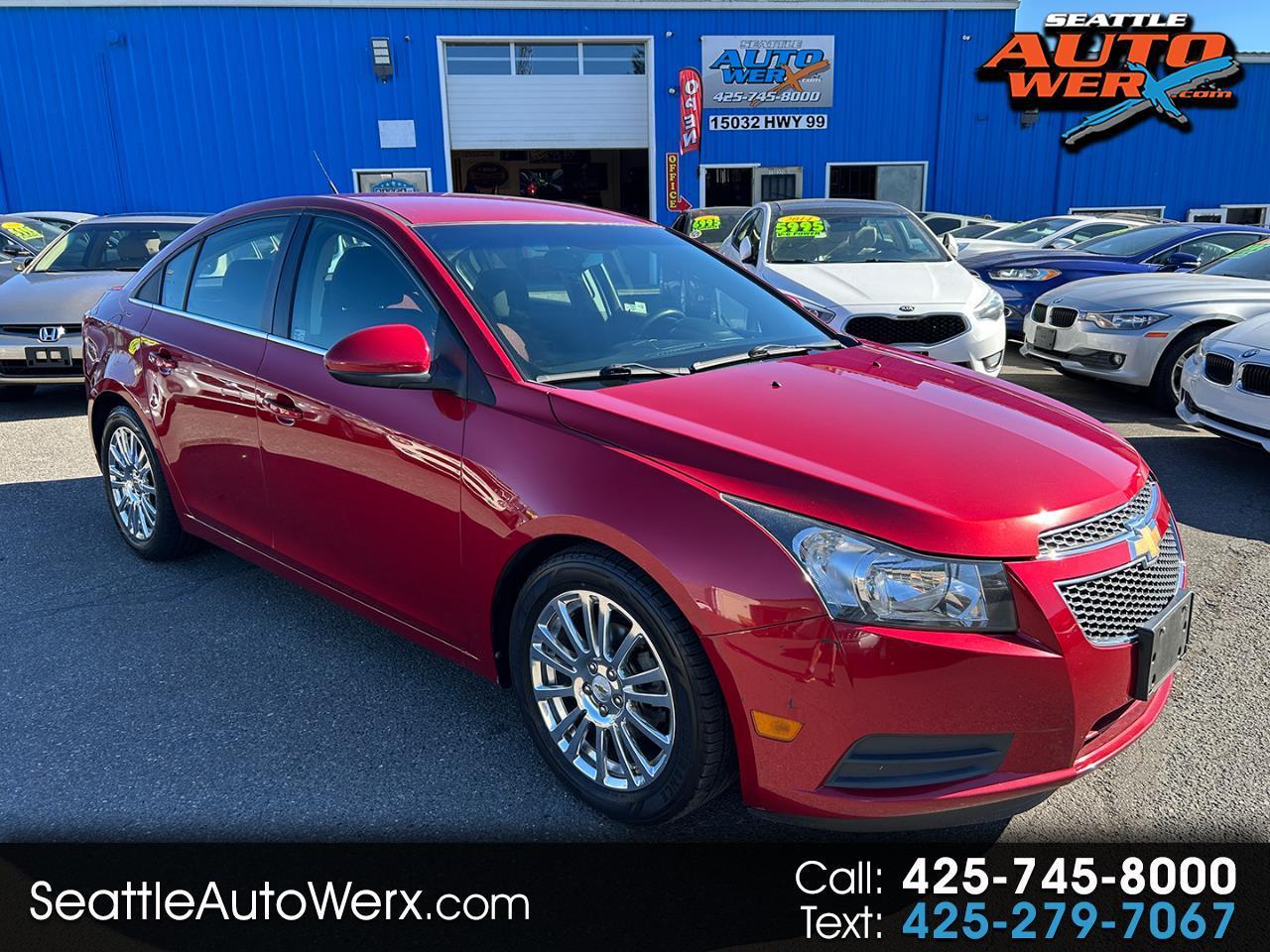 2011 Chevrolet Cruze 4dr Sdn ECO w/1XF