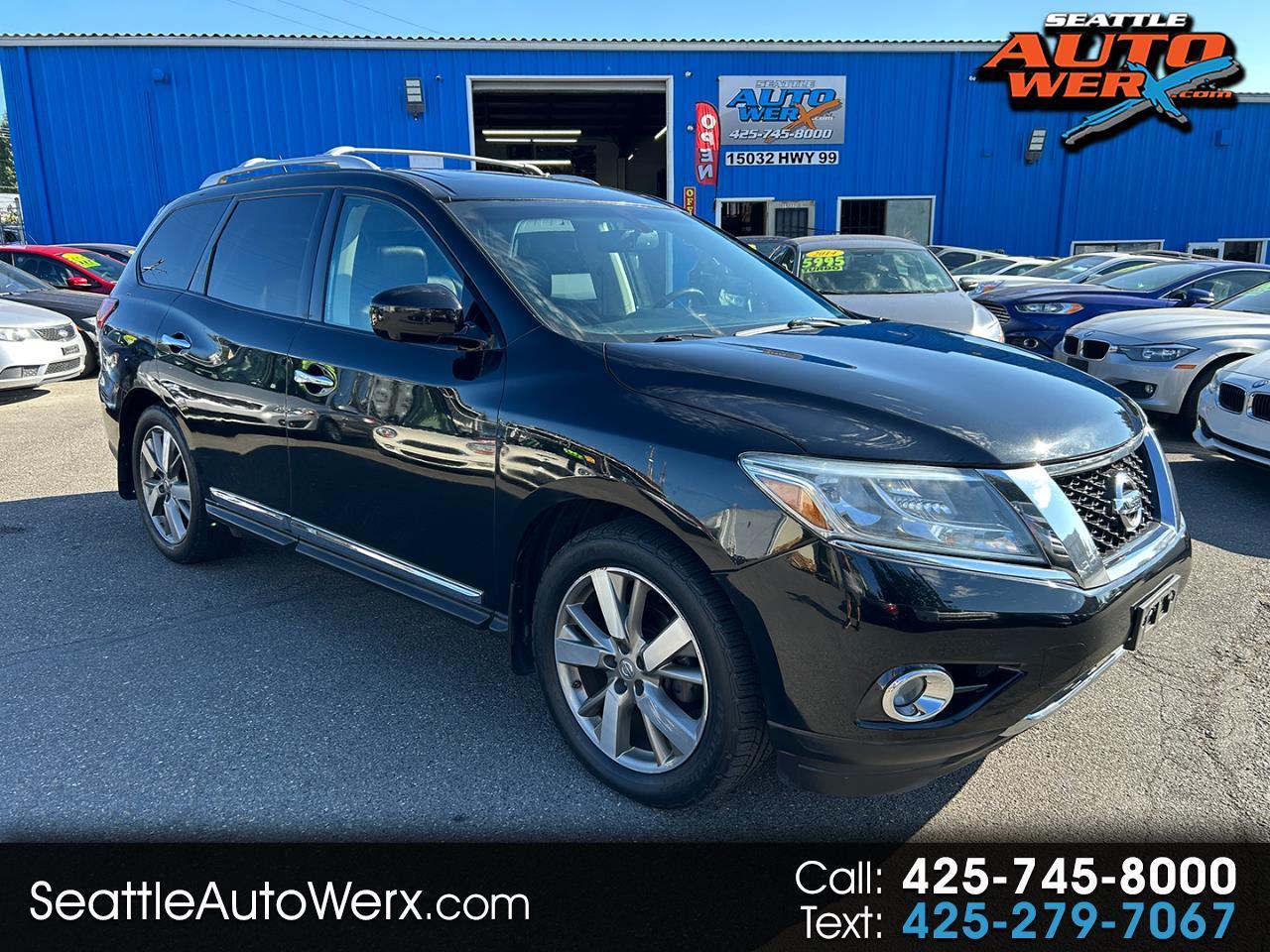 Nissan Pathfinder 4WD 4dr Platinum 2015