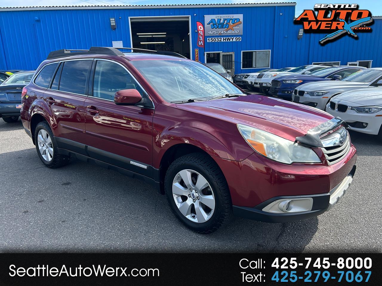 Subaru Outback 4dr Wgn H4 Auto 2.5i Limited 2012