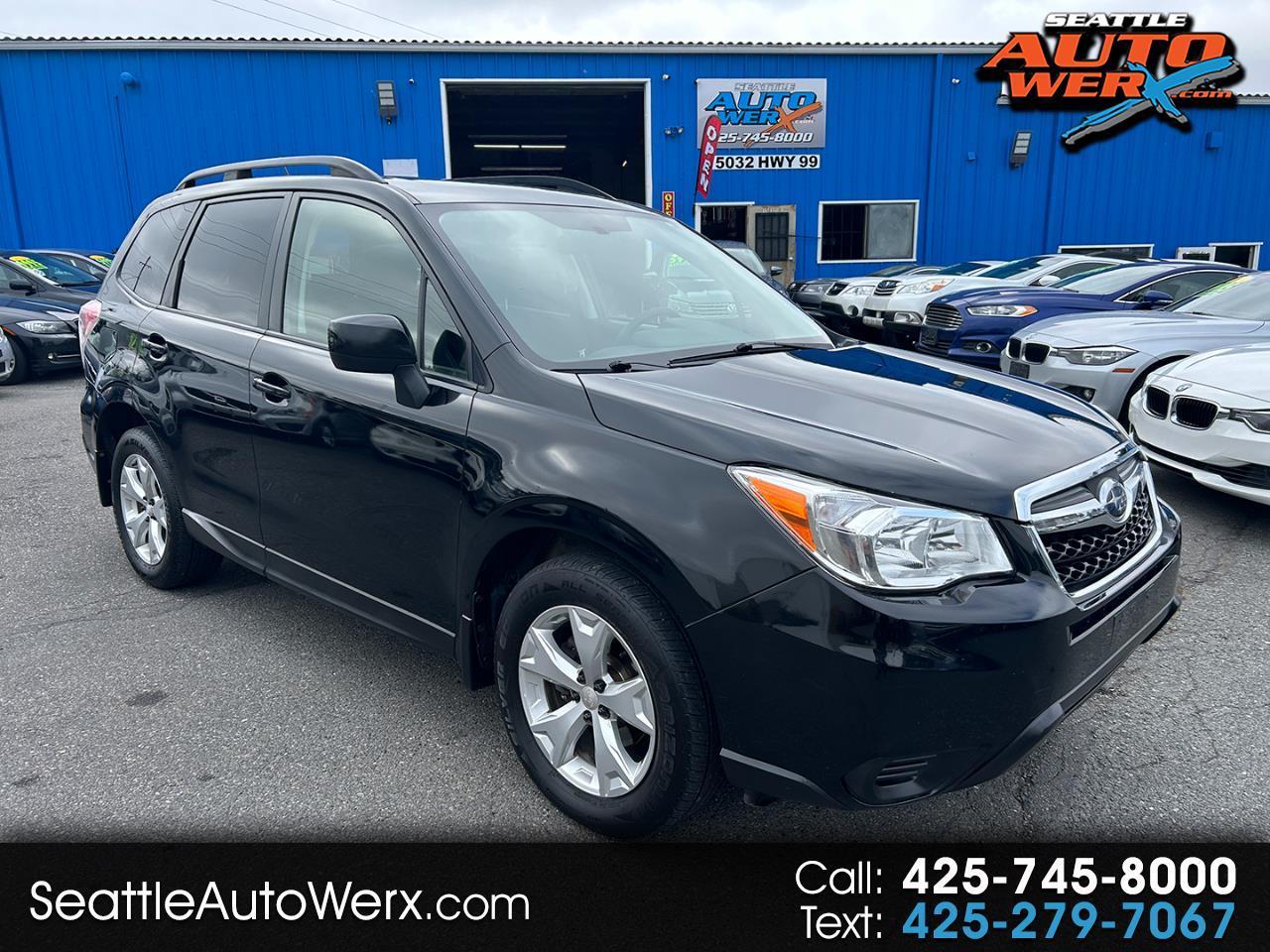Subaru Forester 4dr Auto 2.5i Premium PZEV 2014