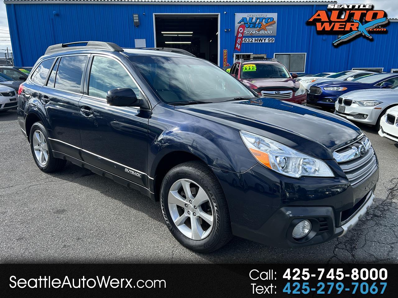 Subaru Outback 4dr Wgn H4 Auto 2.5i Limited 2013