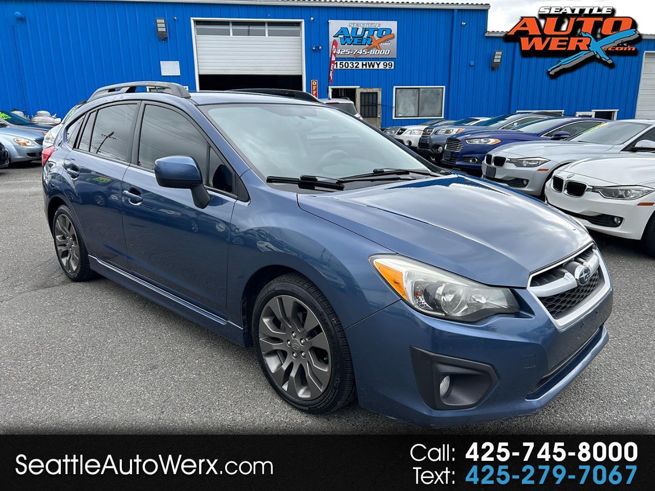 Subaru Impreza Wagon 5dr Auto 2.0i Sport Premium 2012