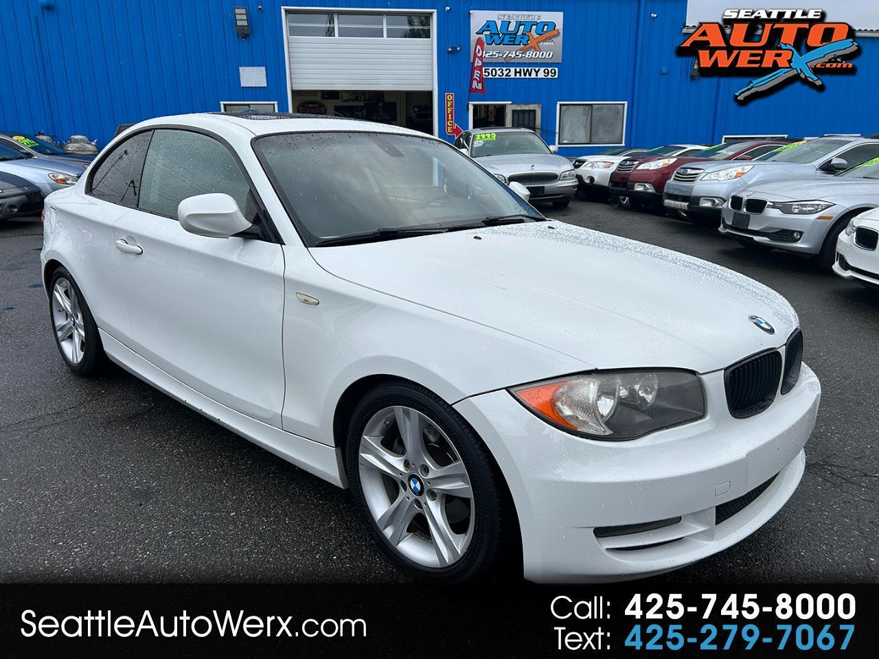 2011 BMW 1 Series 2dr Cpe 128i SULEV