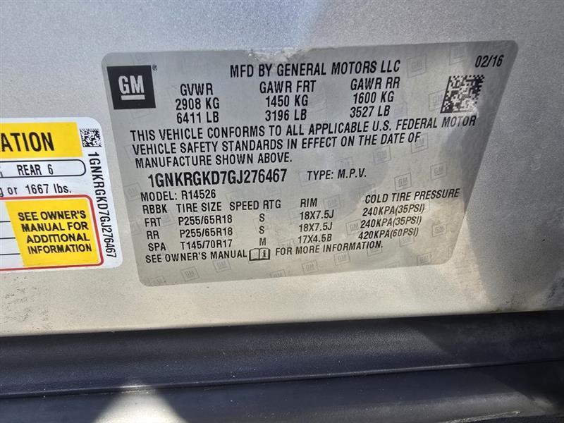 Chevrolet Traverse 1LT FWD 2016