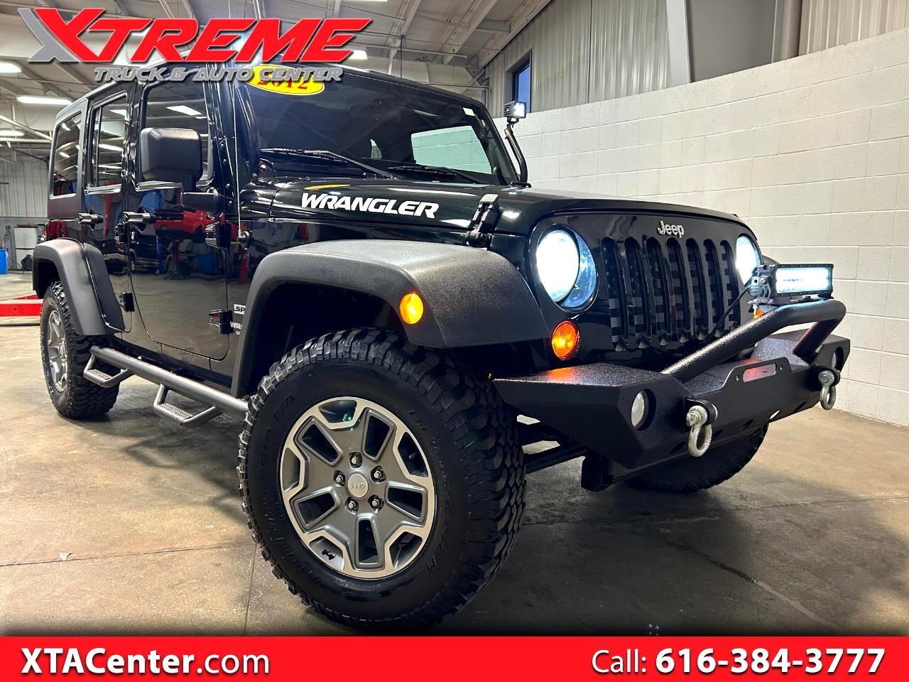 Used 2012 Jeep Wrangler Unlimited 4WD 4dr Sport for Sale in Coopersville MI  49404 Xtreme Truck & Auto Center