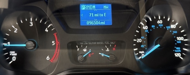 Ford Transit Van T-250 130" Low Rf 9000 GVWR Sliding RH Dr 2019