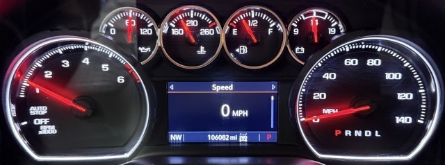 Chevrolet Silverado 1500 4WD Crew Cab 147" LT 2020