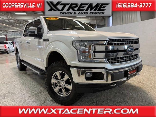 White 2019 Ford F-150 Pickup Truck Four-Wheel Drive Automatic