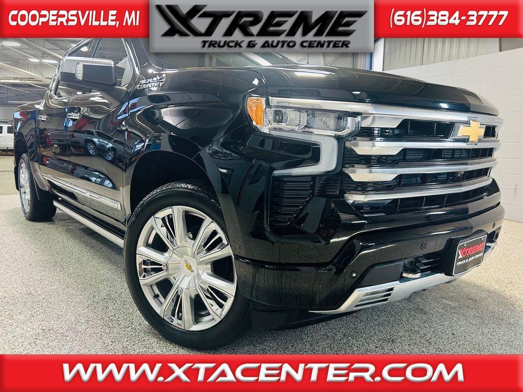 Black 2024 Chevrolet Silverado 1500 Pickup Truck Four-Wheel Drive Automatic