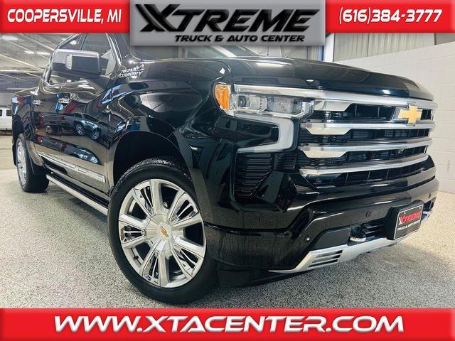 Black 2024 Chevrolet Silverado 1500 Pickup Truck Four-Wheel Drive Automatic