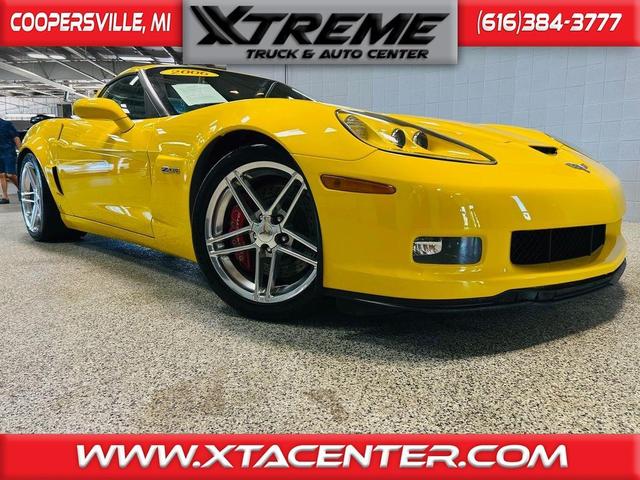 Yellow 2006 Chevrolet Corvette Coupe Rear-Wheel Drive 6-Speed Manual