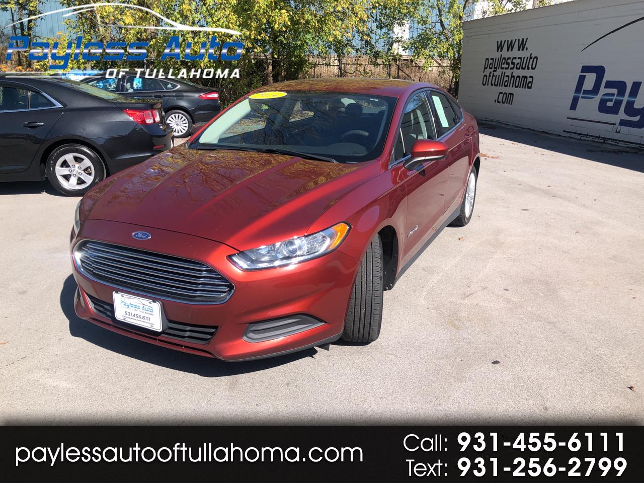 Used 2014 Ford Fusion Hybrid S HYBRID for Sale in Tullahoma TN 37388