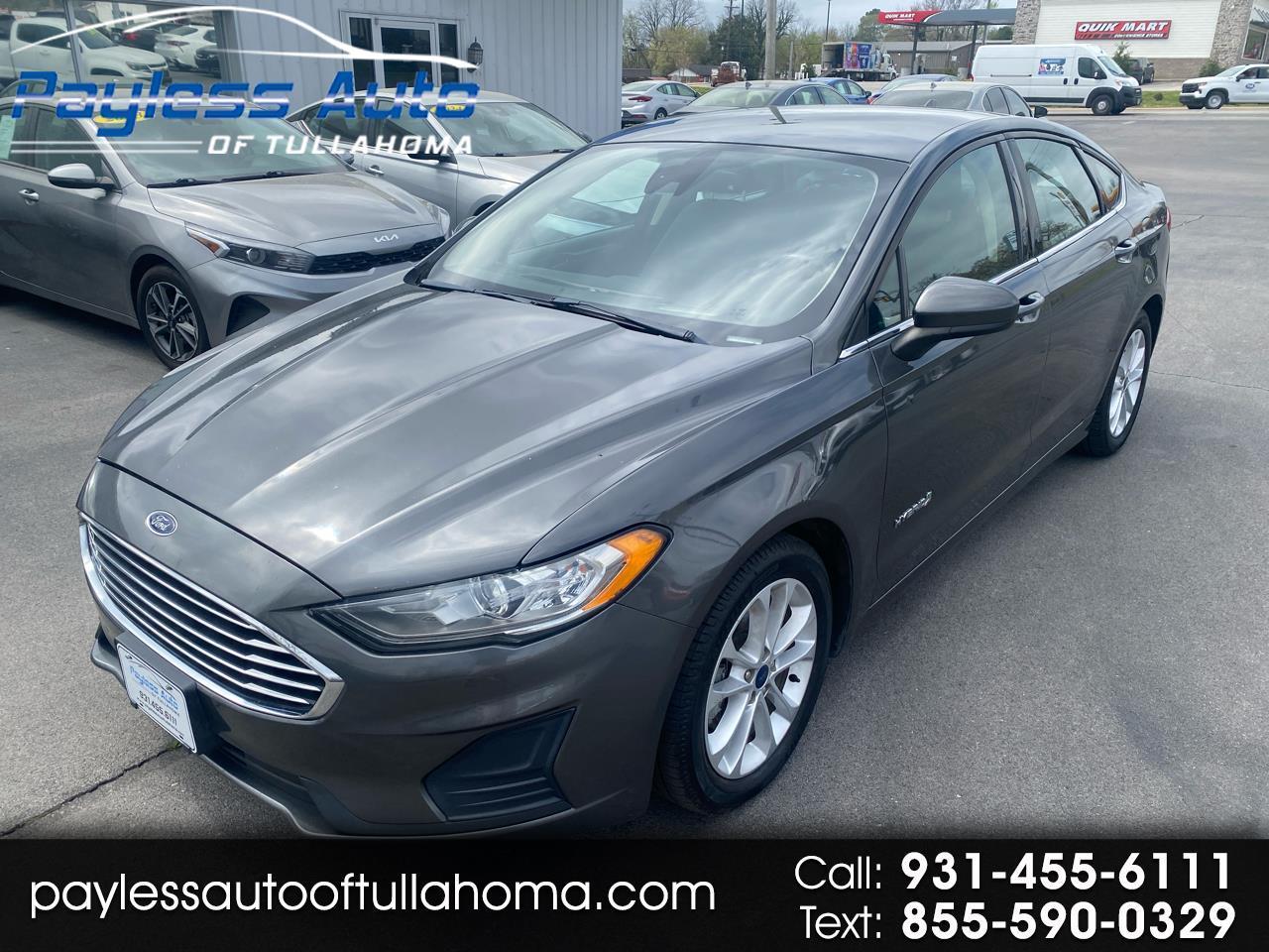 2019 Ford Fusion Hybrid SE