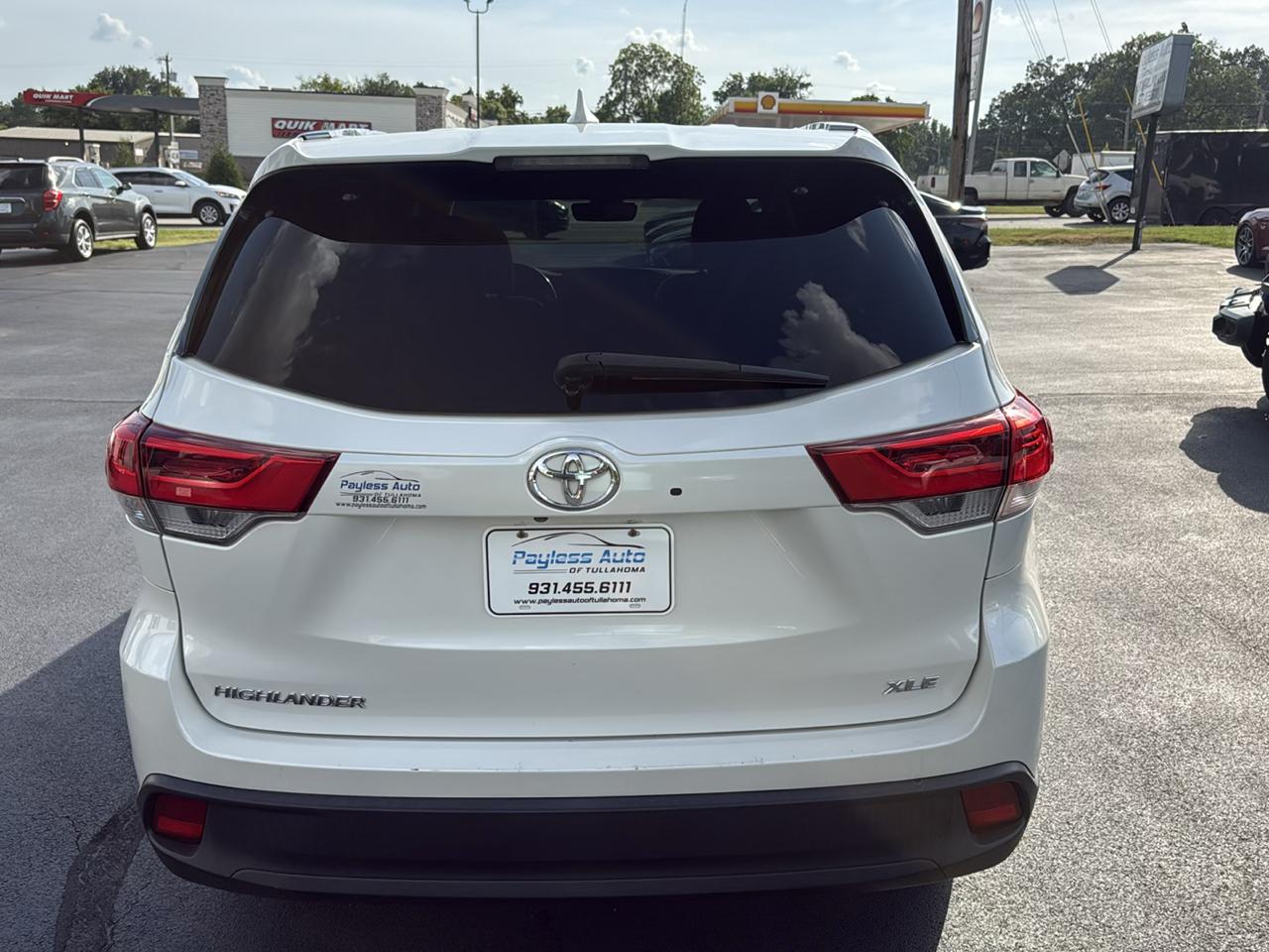 Toyota Highlander XLE 2018