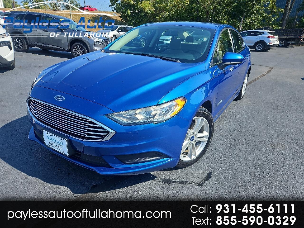 2018 Ford Fusion Hybrid S HYBRID